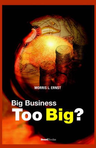 Cover image for Too Big