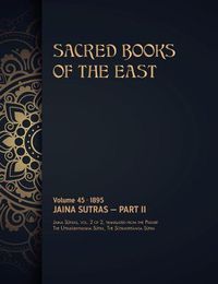 Cover image for Jaina Sutras: Volume 2 of 2