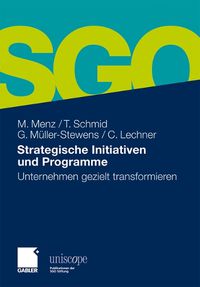 Cover image for Strategische Initiativen und Programme: Unternehmen gezielt transformieren