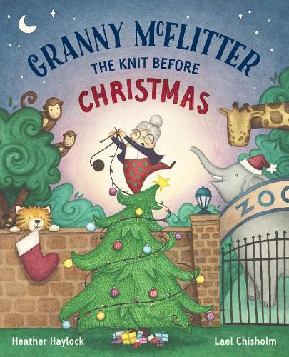 Cover image for Granny McFlitter: The Knit Before Christmas