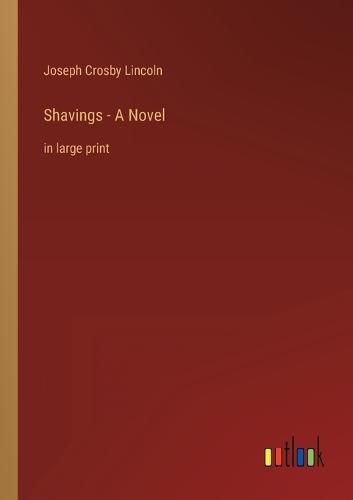 Cover image for Shavings - A Novel