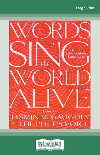 Cover image for Words to Sing the World Alive