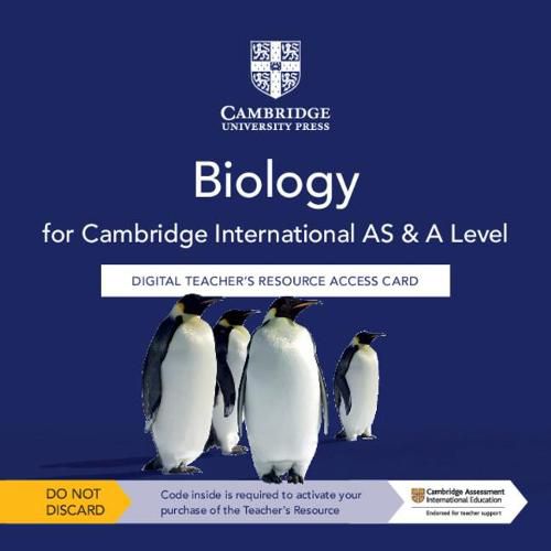 Cover image for Cambridge International AS & A Level Biology Digital Teacher's Resource Access Card