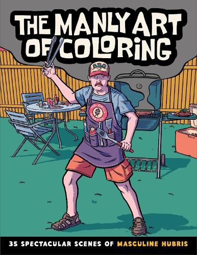 Cover image for The Manly Art of Coloring