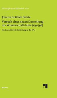 Cover image for Versuch einer neuen Darstellung der Wissenschaftslehre