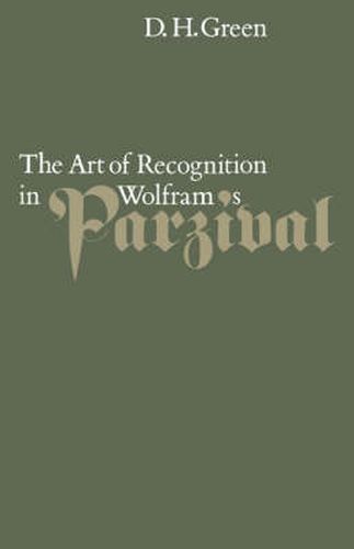 Cover image for The Art of Recognition in Wolfram's 'Parzival