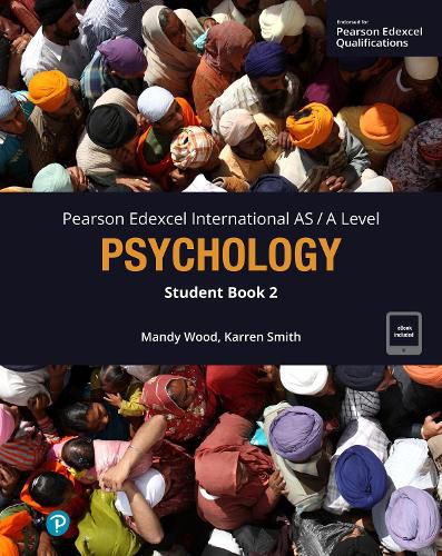 Cover image for Pearson Edexcel International A-Level Psychology Student Book w/code