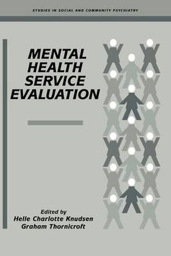 Cover image for Mental Health Service Evaluation