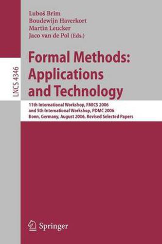 Cover image for Formal Methods: Applications and Technology