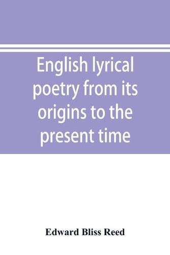 English lyrical poetry from its origins to the present time