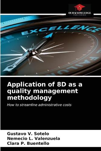 Cover image for Application of 8D as a quality management methodology