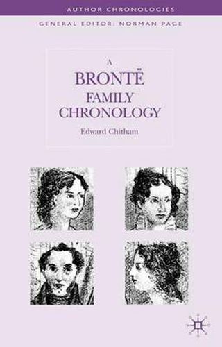 Cover image for A Bronte Family Chronology