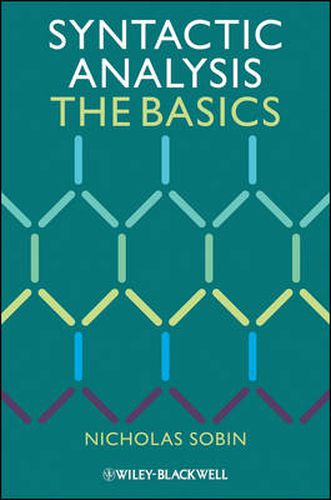 Cover image for Syntactic Analysis: The Basics