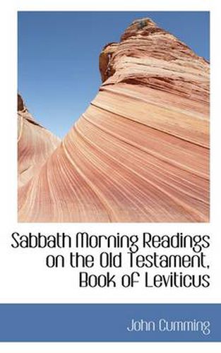 Cover image for Sabbath Morning Readings on the Old Testament, Book of Leviticus