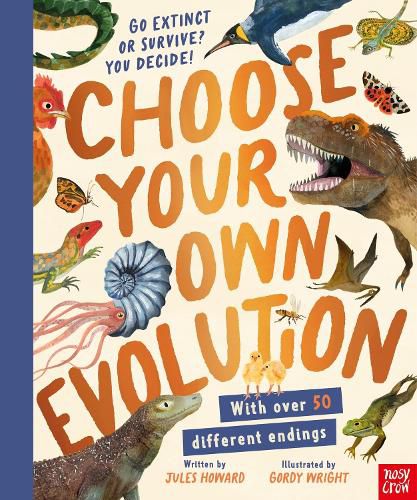 Cover image for Choose Your Own Evolution: Go Extinct or Survive? You Decide!