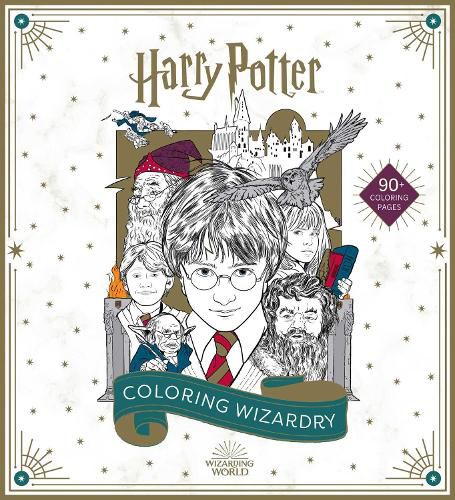 Cover image for Harry Potter: Coloring Wizardry