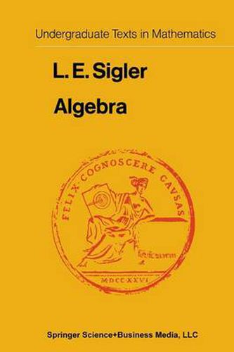 Cover image for Algebra