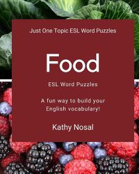 Cover image for Food ESL Word Puzzles