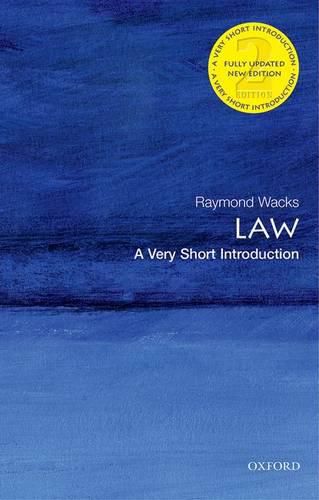 Cover image for Law: A Very Short Introduction