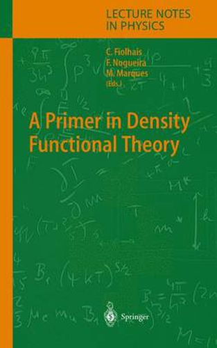 Cover image for A Primer in Density Functional Theory