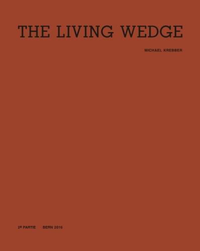 Cover image for Michael Krebber: The Living Wedge