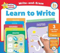 Cover image for Active Minds Learn to Write Write and Erase Learning Boards