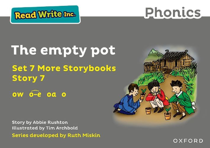 Cover image for Read Write Inc. Phonics: Grey Set 7A Storybook 7 The empty pot