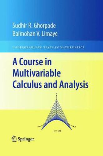 Cover image for A Course in Multivariable Calculus and Analysis