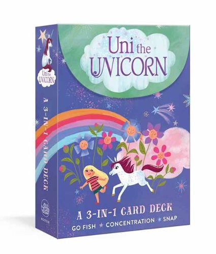 Cover image for Uni The Unicorn: A 3-in-1 Card Deck