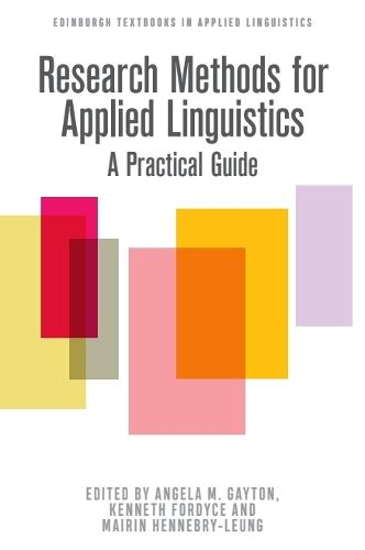 Cover image for Research Methods for Applied Linguistics