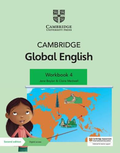 Cambridge Global English Workbook 4 with Digital Access (1 Year): for Cambridge Primary English as a Second Language