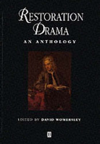 Cover image for Restoration Drama: An Anthology