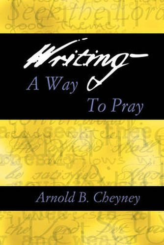 Cover image for Writing a Way to Pray