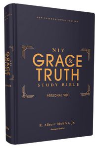 Cover image for NIV, The Grace and Truth Study Bible, Personal Size, Hardcover, Red Letter, Comfort Print