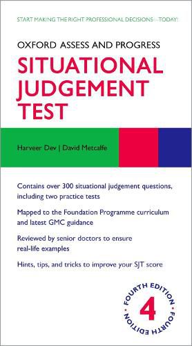 Cover image for Oxford Assess and Progress: Situational Judgement Test