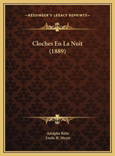 Cover image for Cloches En La Nuit (1889)