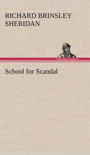 Cover image for School for Scandal