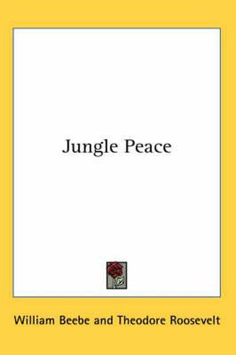 Cover image for Jungle Peace