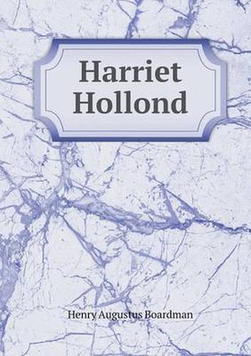 Cover image for Harriet Hollond