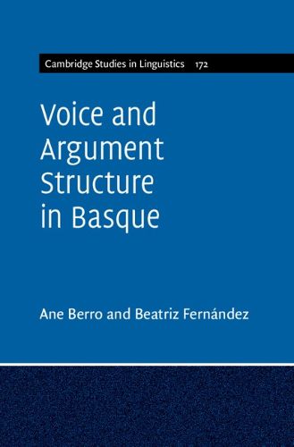 Cover image for Voice and Argument Structure in Basque