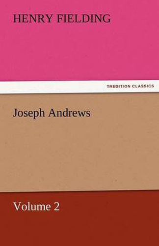 Cover image for Joseph Andrews, Volume 2