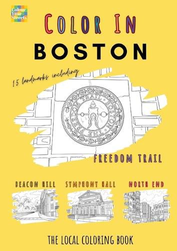 Boston Coloring Book, Colour Your Streets (9781806880393) — Readings Books