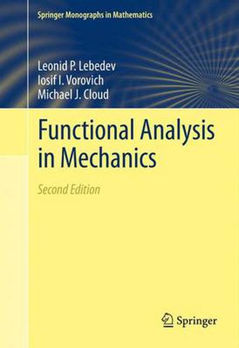 Cover image for Functional Analysis in Mechanics