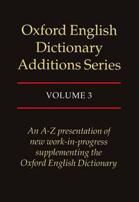 Cover image for Oxford English Dictionary