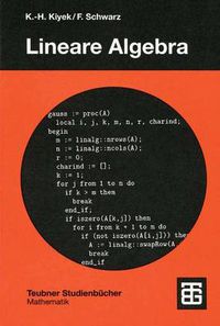 Cover image for Lineare Algebra