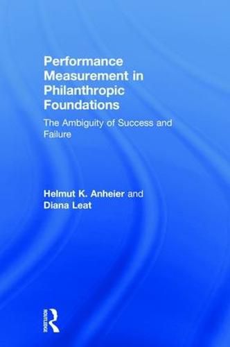 Cover image for Performance Measurement in Philanthropic Foundations: The Ambiguity of Success and Failure