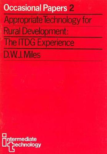 Cover image for Appropriate Technology for Rural Development: The ITDG Experience