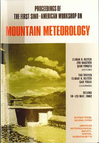 Cover image for Proceedings of the First Sino-American Workshop on Mountain Meteorology