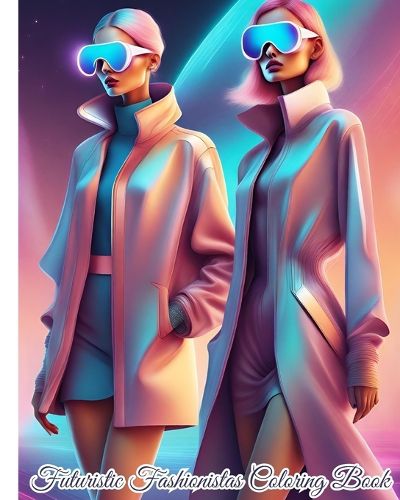 Futuristic Fashionistas Coloring Book For Adults