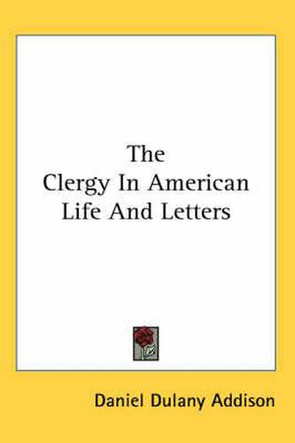 The Clergy in American Life and Letters